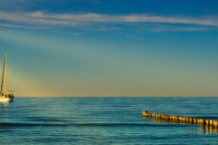 Boot-Buhnen-Ostsee
