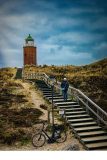 Kampen-Sylt-Treppe-zum-Quermarkenfeuer-Leuchtturm