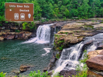 Little-River-Falls-in-Fort-Payne-AL